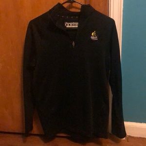 Black planet fitness sweater. Quarter zip